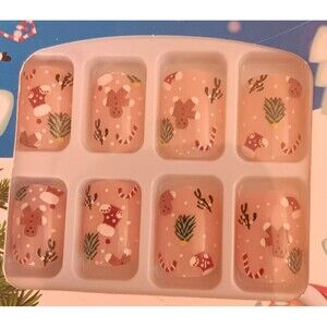 Nail Set New 24 Piece Holiday False Nail Professional Artificial art textured